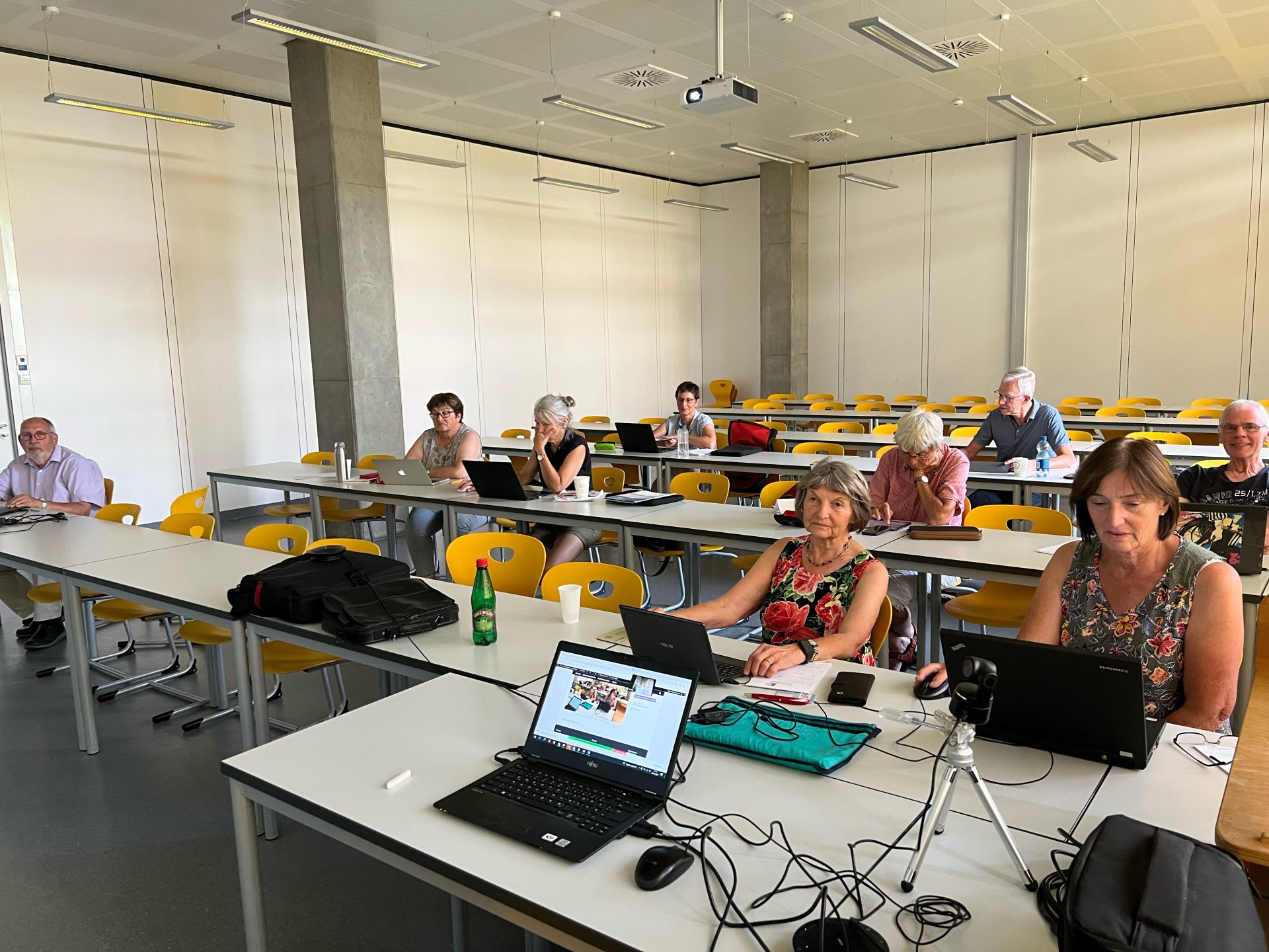 Sprecher*innn des Forschenden Lernens im WordPress Workshop