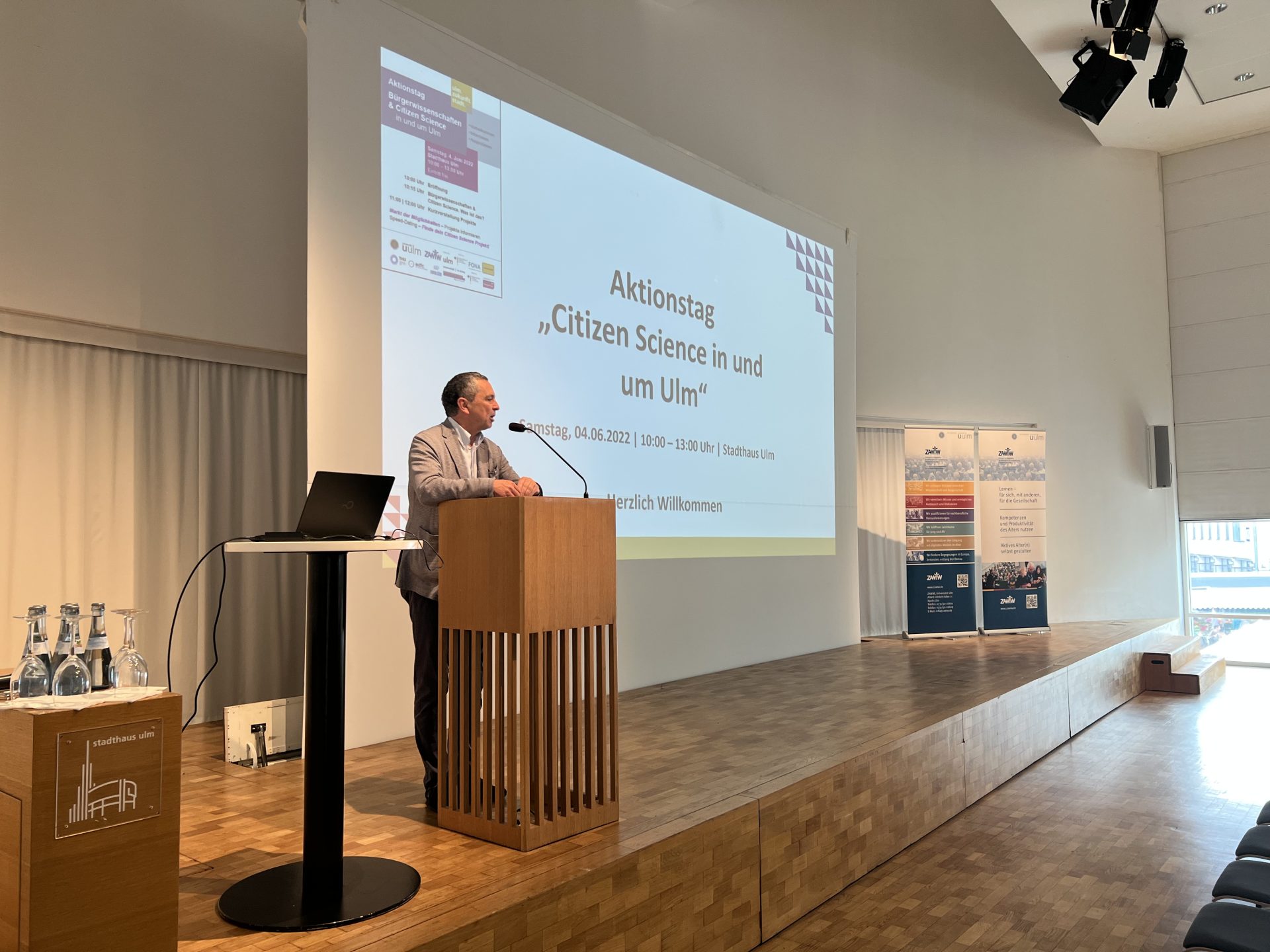 Vizepräsident Kühl eröffnet den Aktionstag Bürgerwissenschaften