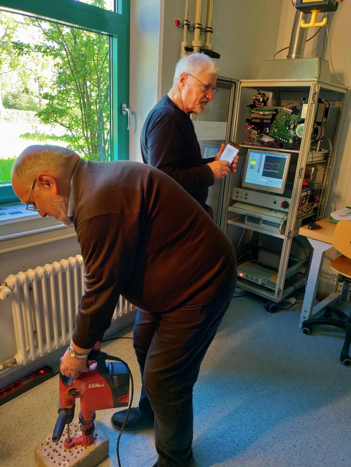 Wasserstofflotsen zu Besuch im WBZU