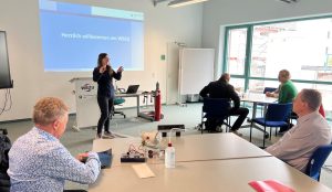 Wasserstofflotsen zu Besuch im WBZU