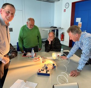 Wasserstofflotsen zu Besuch im WBZU