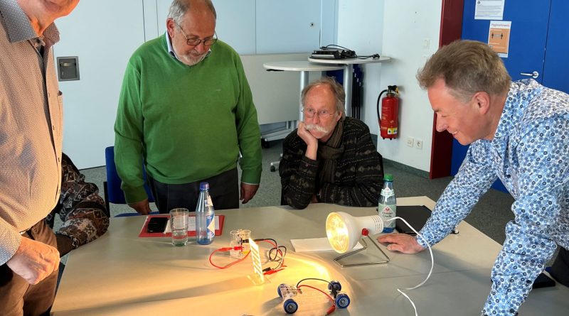 Wasserstofflotsen zu Besuch im WBZU