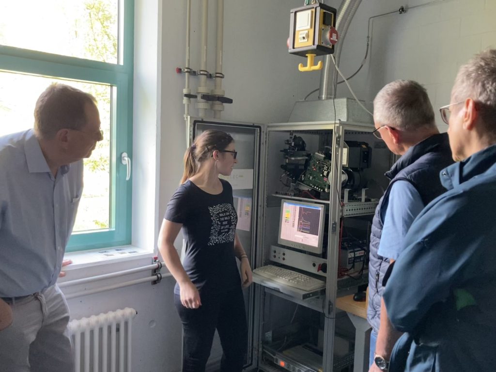Wasserstofflotsen zu Besuch im WBZU
