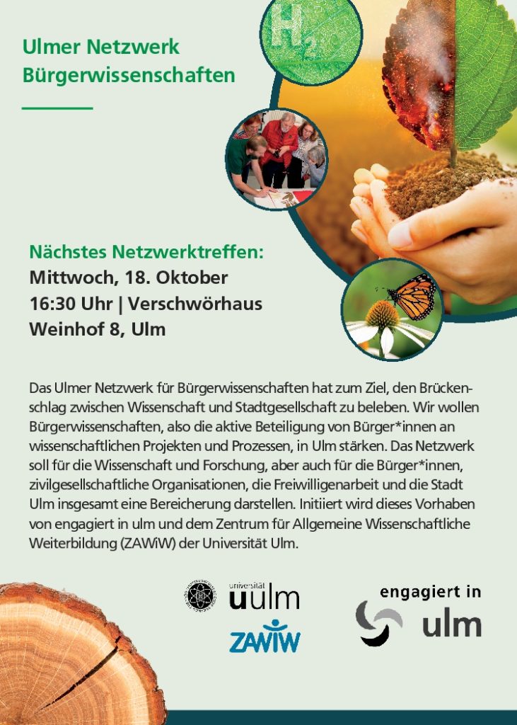 Einladung zum Netzwerktreffen am 18.10.2023