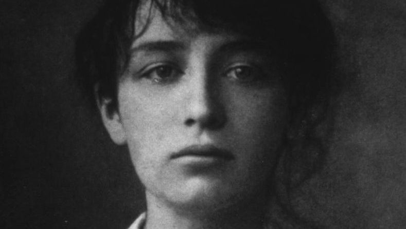 Foto von Camille Claudel, 1884