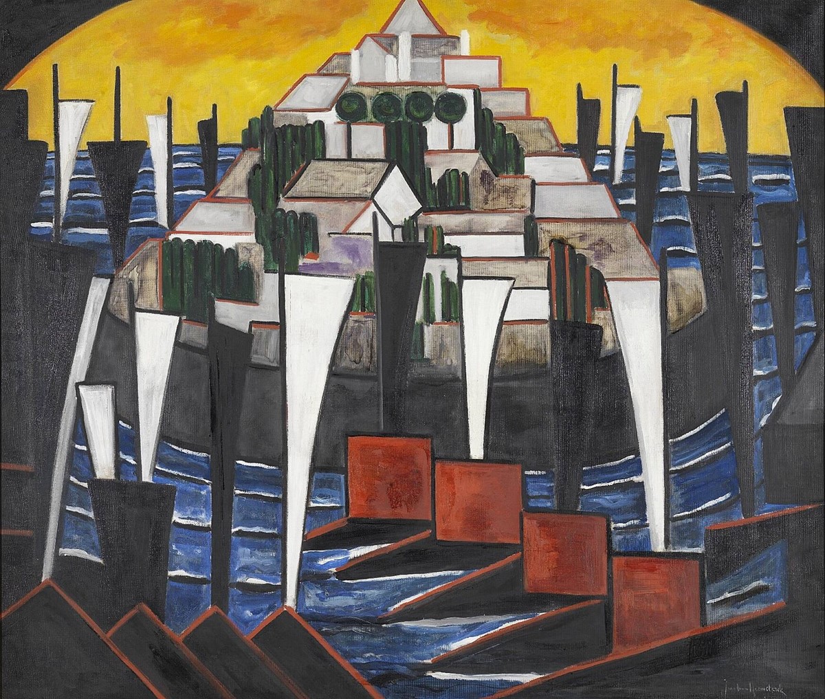 Jacoba van Heemskerck - Bild no. 15 (Segelboote)