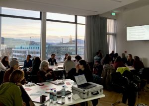 Gruppenarbeit beim Workshop