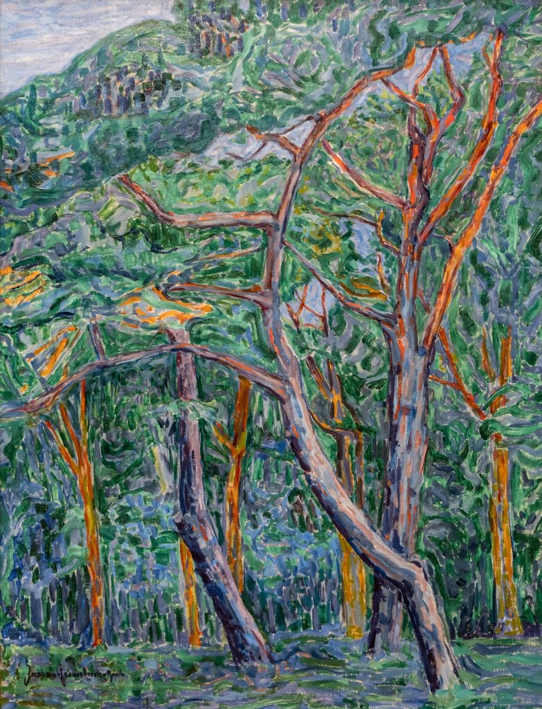 Jacoba van Heemskerck - Kiefernwald (1908)