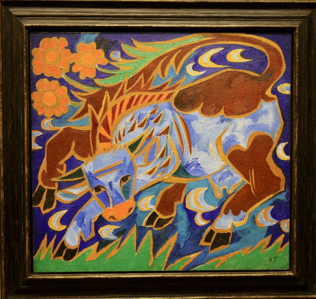 Natalia Goncharova "Blue Caw", 1911