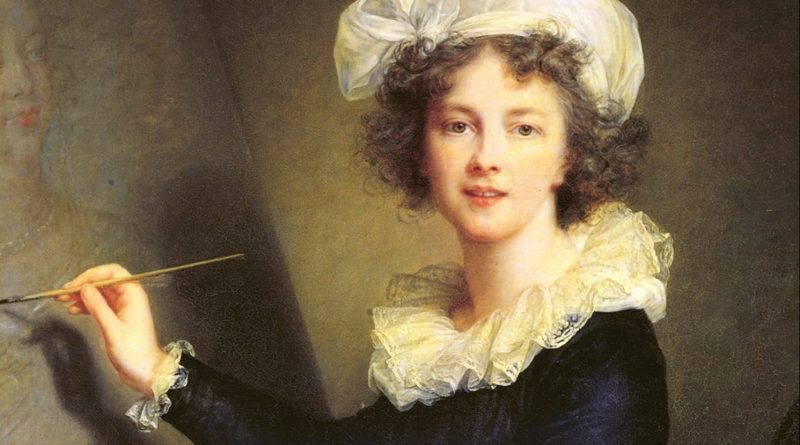 Élisabeth Vigée-Lebrun: Selbstbildnis, 1790 (Uffizien, Florenz)