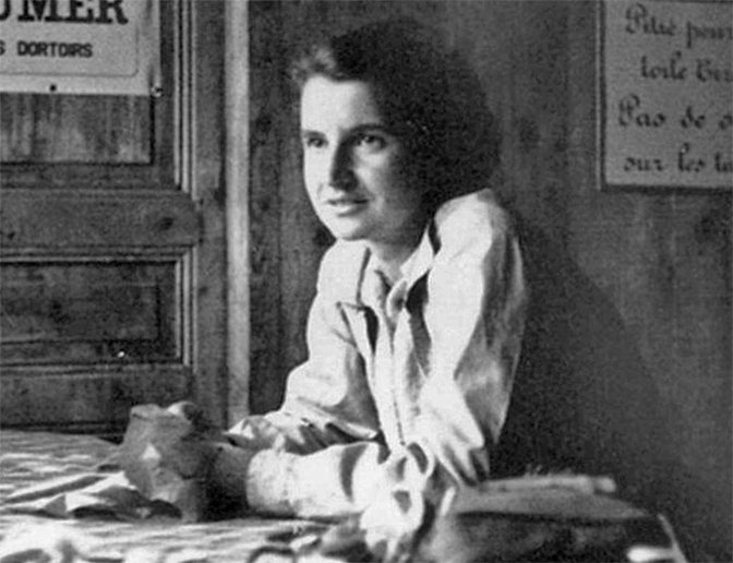 Rosalind Franklin in Paris, undatiert