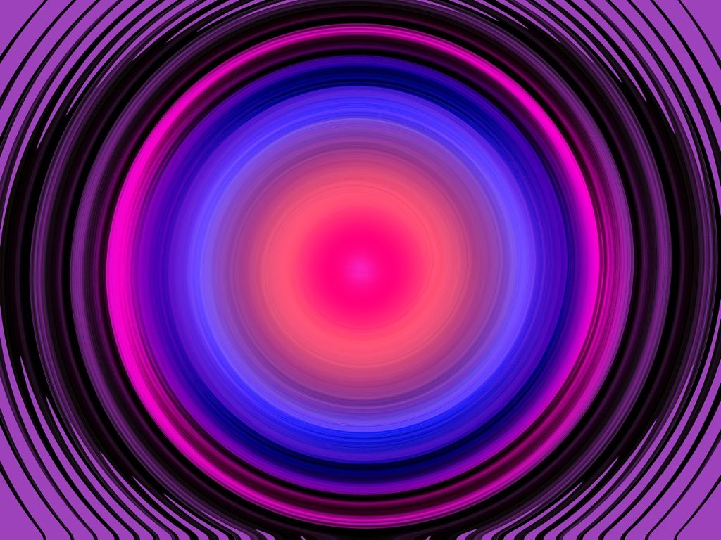 Schallwellen einer Stimme, sichtbar gemacht