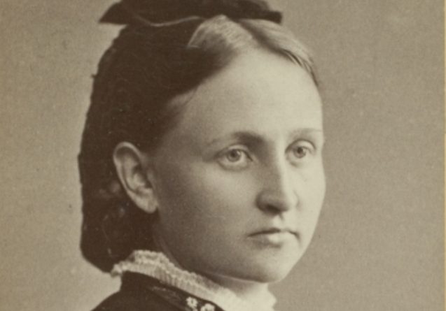 Porträt von Fanny Churberg, 1870