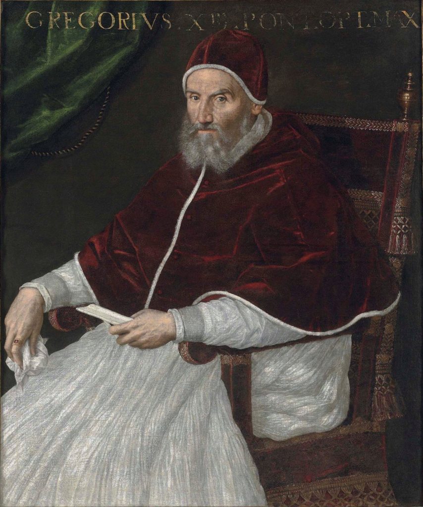 Lavinia Fontana: Porträt von Papst Gregor XIII. (ca. 1585)
